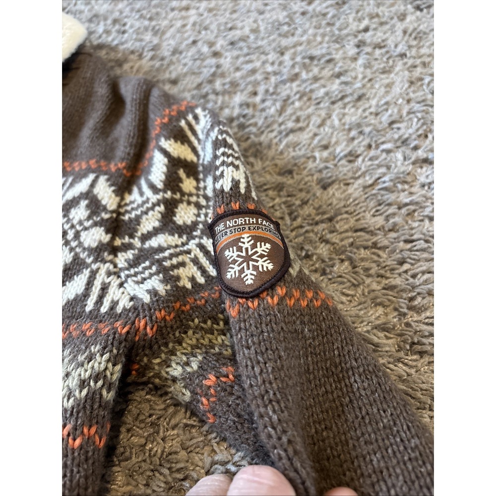 THE NORTH FACE Women's Small S Wool/cotton blend sweater AN9Z Toggle Long sleeve - Picture 4 of 8